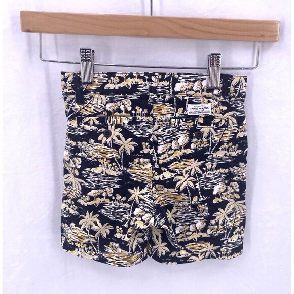 Janie and Jack Toddler  Boys 3 Chino Hawaiian Print Dressy Shorts - Picture 5 of 9